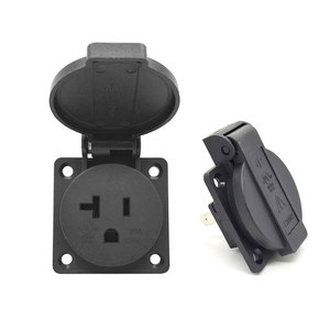Yuadon Mỹ Ổ cắm điện 125V 20A NEMA 5-20 IP44 chống thấm nước bụi bằng chứng chúng tôi ổ cắm - Product Image 2