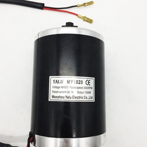 <span class=keywords><strong>YALU</strong></span> MY1020 48V 1000W 1.5HP Noir Haute Vitesse Brossé Vélo Électrique Moteur À COURANT CONTINU pour E Scooter Ebike Équilibre kart Voiture de Véhicule - Product Image 6