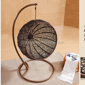 ชิงช้าเด็กเล่นในสวน,ชิงช้าหวาย PE ประเภทรังนกกวางตุ้งโรงงาน - Product Image 2