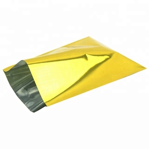 Hot Sale Factory Price <strong>Christmas</strong> Gold Printing Flat Shiny Plastic Aluminum Foil <strong>Gift</strong> <strong>Bag</strong> - Product Image 2