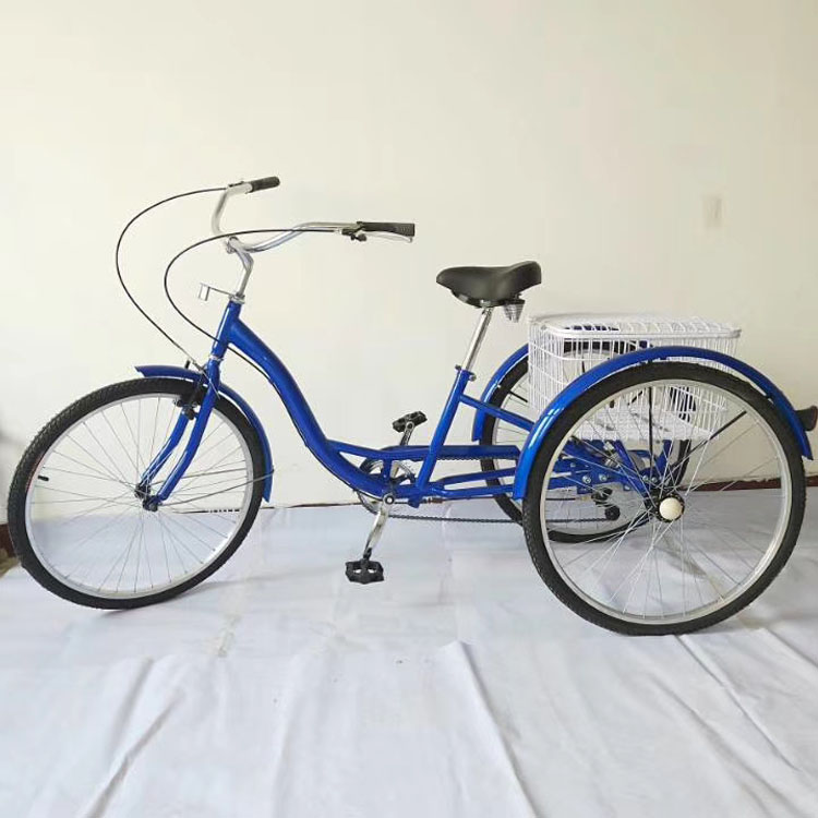 高品質大人用三輪車 ローライダー/大人用三輪車ペダル/オレンジ色大人
