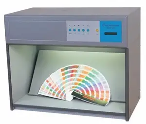 Armoire d'analyse des couleurs à choisir, boîte à lumière de couleurs assorties pour le laboratoire, cabine lumineuse