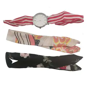 Montre-bracelet écharpe pour filles, avec bracelet interchangeable, nouveau style,