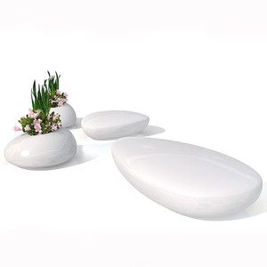 Escultura de Vaso Decorativo em Resina Leve, Artesanal e Pintada à Mão, de Alta Qualidade, à Prova d'Água, para Atacado - Product Image 6