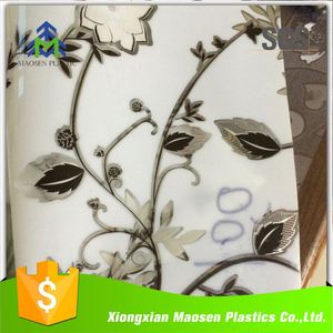 Rotoli di tovaglie di plastica trasparente per tovaglie decorative eleganti in pellicola di pvc prezzo di fabbrica - Product Image 4