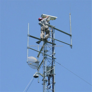 TV di động Viễn Thông tháp với lưới thép thiết kế vi sóng <span class=keywords><strong>Antenna</strong></span> cho di động trên không thông tin liên lạc tháp - Product Image 3