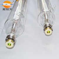 Yüksek Kaliteli 100 W 120 W CO2 lazer tüp Wuhan profesyonel üretim
