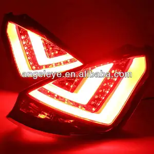 Untuk FORD Hatchback Lampu Ekor Strip LED, 2009-2013 Tahun Merah Putih V2