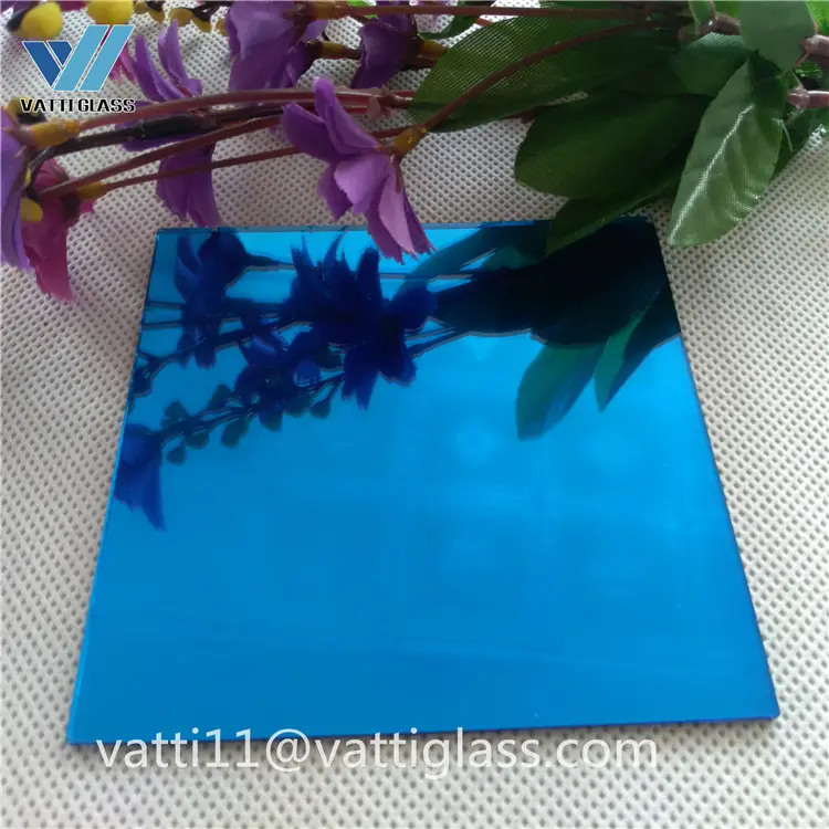 Grande piano 3mm di spessore Colorati Specchio foglio di vetro colorato migliore prezzo di fabbrica