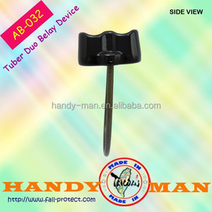 Dispositif d'assurance Duo Belay en aluminium AB-032 pour corde d'escalade de 8 à 11 mm - Product Image 4