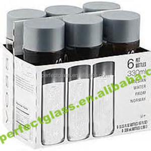 Bouteille d'<span class=keywords><strong>eau</strong></span> de sport <span class=keywords><strong>Voss</strong></span> personnalisée avec bouchon en plastique coloré - Product Image 5
