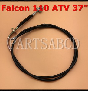 37 "pulgadas de largo <span class=keywords><strong>KAZUMA</strong></span> 110CC atv quad Falcon bebé Falcon 100 cable del freno delantero BB110-210-004 - Product Image 3