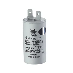 100uf 120uf 500vac capacitor cbb60 sh para 1 0.5 hp motor en60252