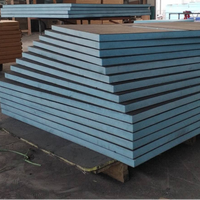 Feuilles de mousse en polystyrène extrusion, revêtement thermique, panneau de mousse XPS, très rigide, vente directe d'usine, pièces
