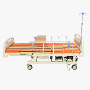 Cama de Hospital Manual de 2 Manivelas Ajustable y Económica para Enfermería - Product Image 6