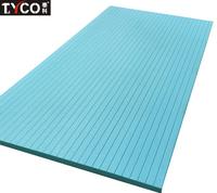 Panneau d'isolation en polystyrène xps, 10 pièces, 20mm, pour résistance aux moisissures étanche