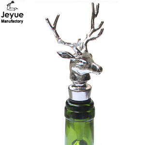Bouchon <span class=keywords><strong>de</strong></span> bouteille <span class=keywords><strong>de</strong></span> vin en forme <span class=keywords><strong>de</strong></span> <span class=keywords><strong>cerf</strong></span>, pour <span class=keywords><strong>whisky</strong></span>, nouveau Design, pour la promotion - Product Image 5