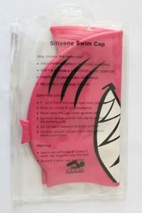 <span class=keywords><strong>Gorro</strong></span> de natación con dibujos animados para niños, de gel de sílice suave, con tiburón - Product Image 6