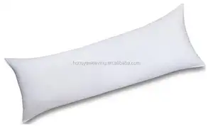 Cubierta del cuerpo de almohada larga de algodón side sleeper almohadas para el hotel y el hogar utiliza