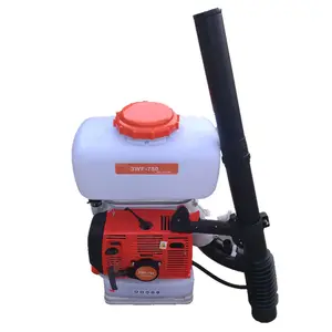 56.5CC knapsack gasoline engine Mist duster Agricultural sprayer 3WF-750/SR420 with the orange color