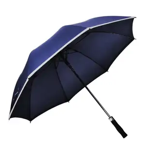 golf şemsiyesi ekstra büyük uzun Suppliers-Tamam şemsiye özelleştirilmiş oem odm otomatik açık erkek rüzgar geçirmez büyük dijital baskı mavi ekstra uzun golf şemsiyesi