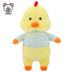 <span class=keywords><strong>Peluche</strong></span> di <span class=keywords><strong>Pulcino</strong></span> Giallo con Maglietta, Giocattolo Morbido e Carino per Bambini, Prodotto in Cina - Product Image 1