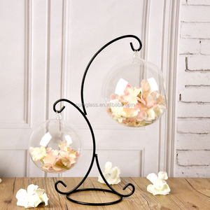 <span class=keywords><strong>Boule</strong></span> <span class=keywords><strong>suspendue</strong></span> en <span class=keywords><strong>verre</strong></span> pour décoration <span class=keywords><strong>de</strong></span> mariage avec trou <span class=keywords><strong>de</strong></span> drainage, disponible en différentes tailles, écologique, pour intérieur/extérieur, marque SPM - Product Image 2