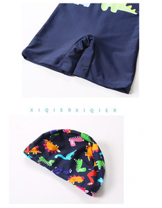 <span class=keywords><strong>Maillot</strong></span> de <span class=keywords><strong>bain</strong></span> une pièce respirant pour garçons 2018, imprimé de dessins animés, avec bonnet de <span class=keywords><strong>bain</strong></span> - Product Image 6