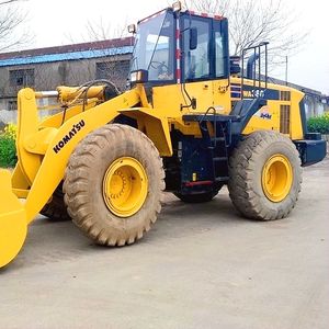 Komatsu WA380 d'occasion Chargeur frontal sur pneus fabriqué au Japon avec composant de moteur central - Product Image 4