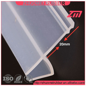 Tira de Sellado de Silicona para Borde de Puerta de <span class=keywords><strong>Ducha</strong></span>, Sello de Vidrio - Product Image 2