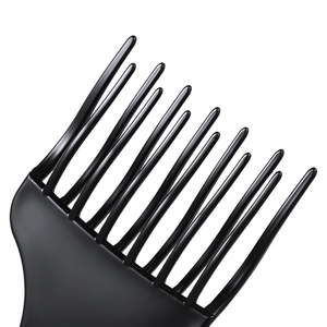 Peigne de ramassage de cheveux Afro, large, <span class=keywords><strong>brosse</strong></span> à dents, pour cheveux bouclés en plastique, 1 pièce - Product Image 6