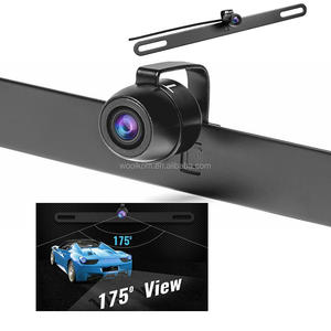 170 độ góc rộng tấm giấy phép khung xe phía sau xem đảo ngược sao lưu <span class=keywords><strong>camera</strong></span> phía trước cho xe Pickup Truck SUV Sedan - Product Image 2