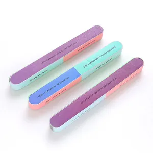 New arrival nail files and buffers file peel off paper emery in low price