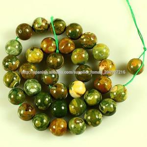 12mm redondos de edad jaspe kambaba perlas semipreciosas sueltas - Product Image 1