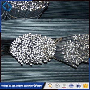 HRB400, gr40, gr60 laminados en Caliente barra de acero deformado barras de acero Acanalado suave/edificio de varilla de hierro - Product Image 1