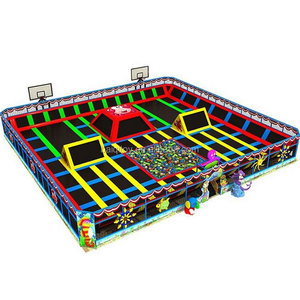 Trampolín de Interior para Parque Ninja, <span class=keywords><strong>precio</strong></span> de fábrica profesional de China, complejo personalizado - Product Image 1