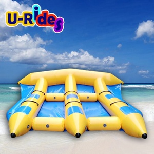 Botes de remos de alta calidad OEM, juegos acuáticos divertidos y locos, tubo inflable remolcable, <span class=keywords><strong>barco</strong></span> con mosca de plátano <span class=keywords><strong>a</strong></span> <span class=keywords><strong>precio</strong></span> competitivo - Product Image 3