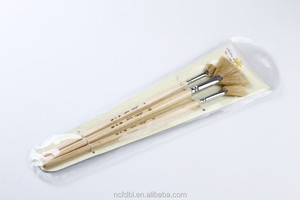 ensemble/en vrac fournitures d'art en gros <span class=keywords><strong>peinture</strong></span> à l'<span class=keywords><strong>huile</strong></span> brosse ventilateur tête sanglier soies artiste brosse - Product Image 5