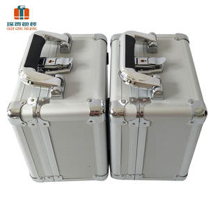 Cassa del Metallo Della macchina Strumento Media Dura di Alluminio Sicuro Sicuro Dell'unità di elaborazione di Trasporto di Viaggio di Caso di Immagazzinaggio - Product Image 4