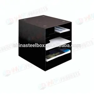 China Factory Superior High Quality Security Metal File Box With Key Lock