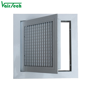 Rejilla de aire acondicionado central con bisagras para puerta, rejilla de retorno de aire con filtro de nailon