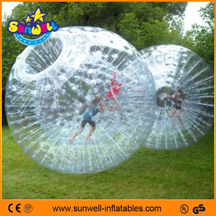 1.0Mm PVC/TPU Chất Lượng Cao Inflatable Zorb Ball, Inflatable Body Zorb Ball, Con Người Khổng Lồ Có Kích Thước Hamster Ball Để Bán