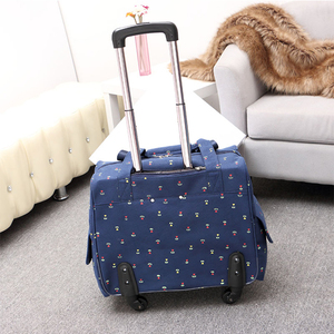 Sac de voyage en toile durable pour femmes, sac à roulettes pour le voyage, Chine - Product Image 3