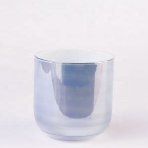 Venta al por mayor de tarro de vela de mármol negro mate con tapa para Navidad para la fabricación de velas - Product Image 3