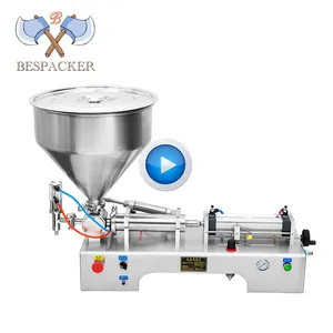 Bespacker G1WGD semi-auto pneumatische paste füllung maschine marmelade ketchup joghurt füllung maschine kosmetische creme füllung maschine