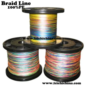 Varying Lengths 150-3000 yards PE braid factory fishing line