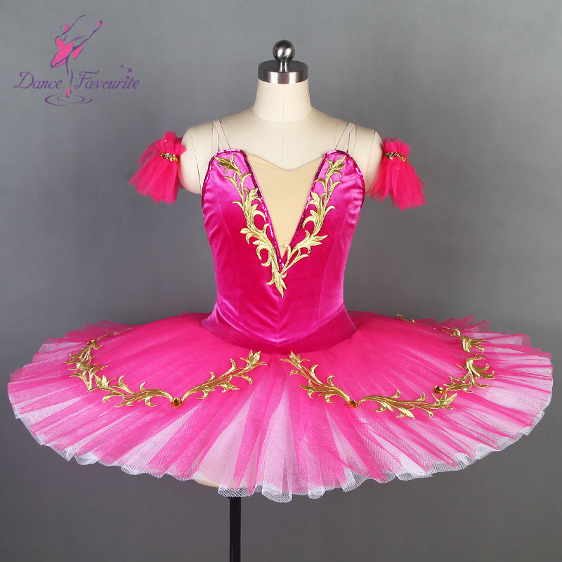 Hot Pink/green Professional Ballet Tutus - 7 Layers