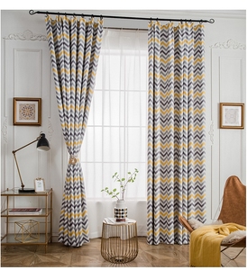 Pronto magazzino tutti i nostri sito web di <span class=keywords><strong>lino</strong></span> stampato tenda di mancanza di corrente elettrica <span class=keywords><strong>e</strong></span> termica disegni per soggiorno - Product Image 1