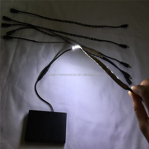 6PCS x 12 "có thể liên kết ánh sáng linh hoạt LED Strips Kit 4000K 5000K trắng cho súng an toàn tủ - Product Image 3