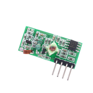 Carte de module émetteur récepteur sans fil RF en stock, super régénération 315/433MHZ <span class=keywords><strong>DC5V</strong></span> - Product Image 5